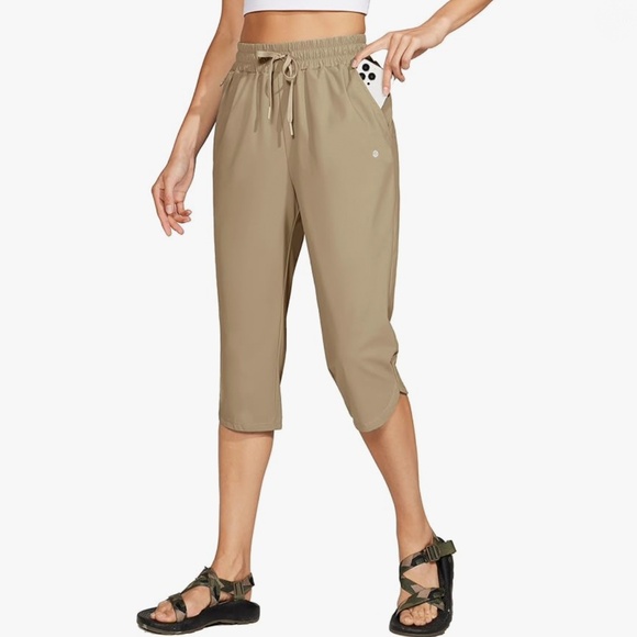 WILLIT Swim Capris Pants Quick Dry Swimming Board Beach Athletic Capris Size M - Picture 1 of 13